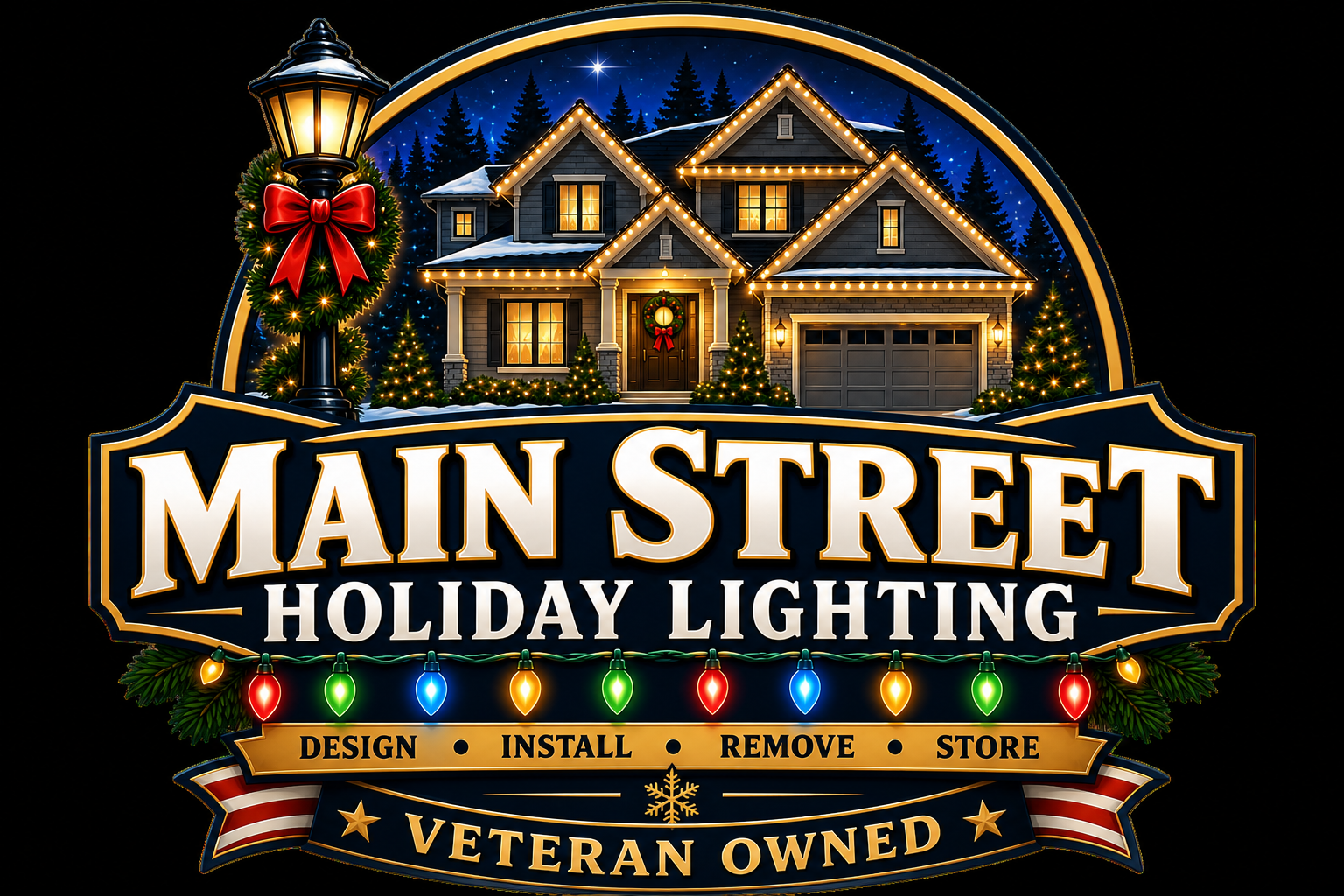 Main Street Holiday Lighting